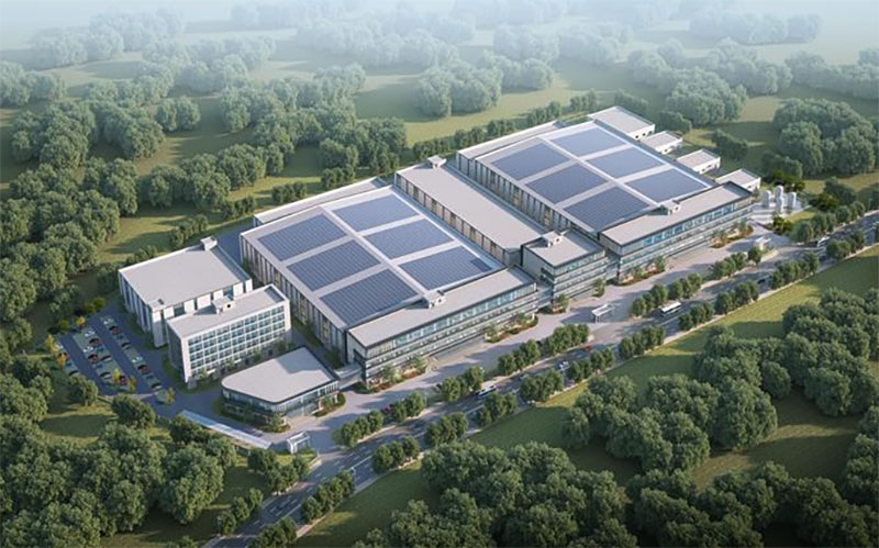 云和首條晶圓產(chǎn)線主廠房封頂，百億級“芯”引擎全面加速！